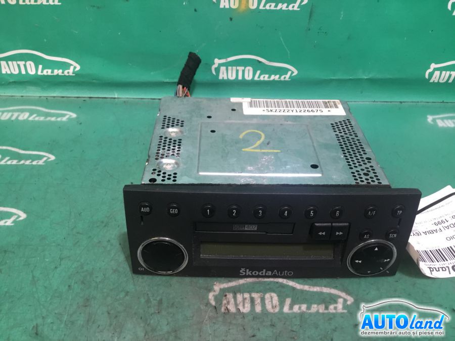 CD Player auto SKODA FABIA (6Y2) 1999-2025 Cod 6Y0035160