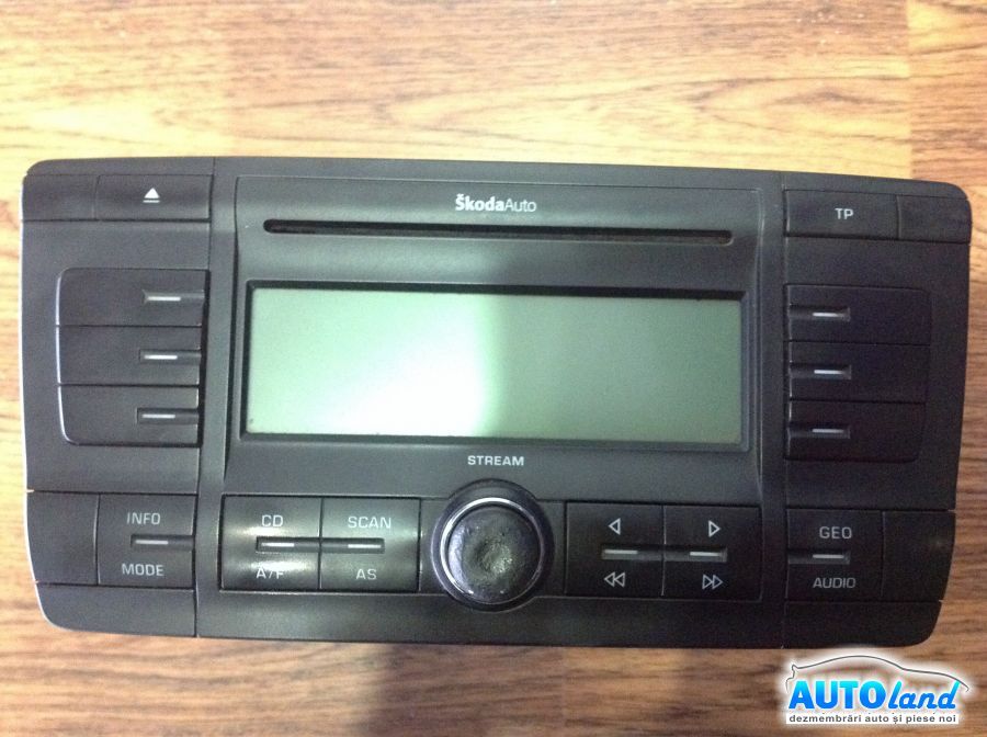 CD Player auto SKODA OCTAVIA (1Z3) 2004-2025 Cod 1Z0035161A