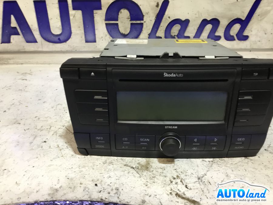 CD Player auto SKODA OCTAVIA (1Z3) 2004-2025 Cod 1Z0035161A
