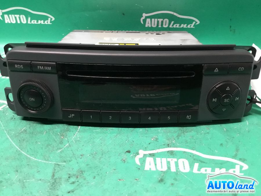 CD Player auto SMART FORFOUR 2004-2025 Cod A4548200379