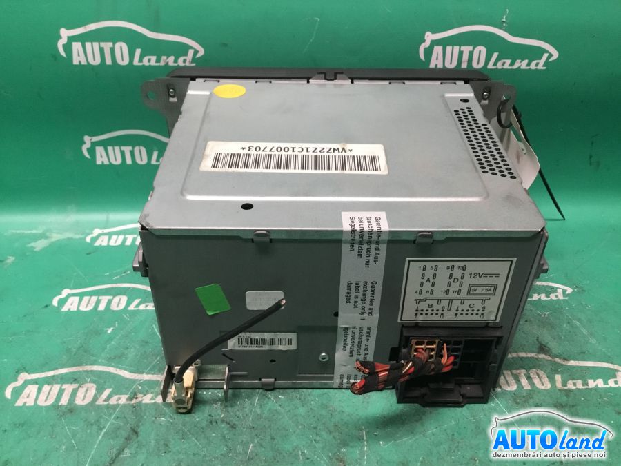 CD Player auto VOLKSWAGEN CADDY III combi (2KB,2KJ) 2004-2025 Cod 1K0035153B