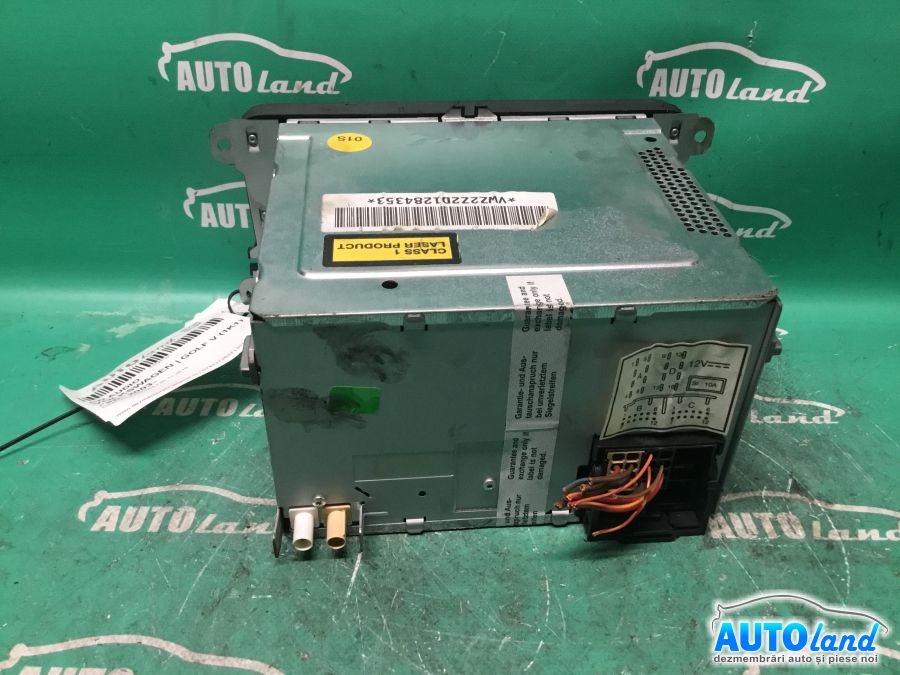 CD Player auto VOLKSWAGEN GOLF V (1K1) 2003-2025 Cod 1K0035186L