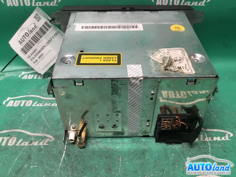 CD Player auto VOLKSWAGEN GOLF V (1K1) 2003-2025 Cod 1K0035186L