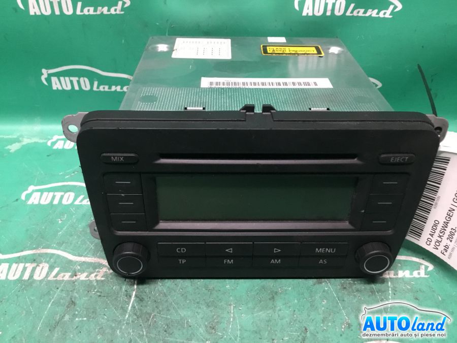 CD Player auto VOLKSWAGEN GOLF V (1K1) 2003-2025 Cod 1K0035186L
