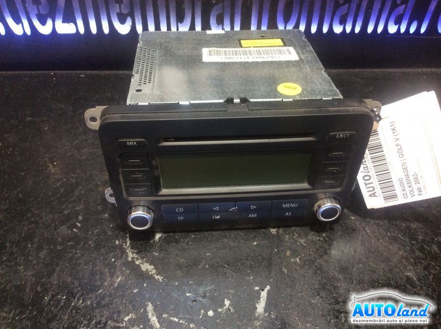 CD Player auto VOLKSWAGEN GOLF V (1K1) 2003-2025