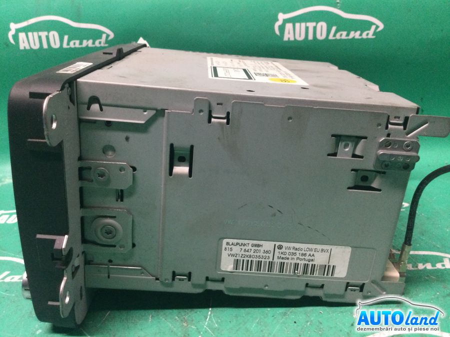 CD Player auto VOLKSWAGEN GOLF V PLUS (5M1) 2005-2025 Cod 1K0035186AA