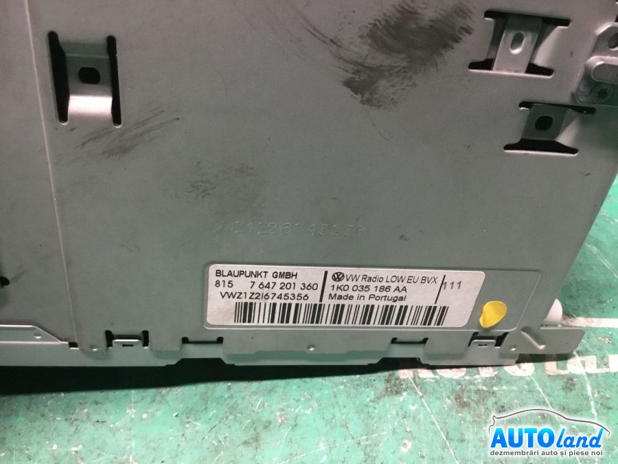 CD Player auto VOLKSWAGEN GOLF VI 2008-2025 Cod 1K0035186AA