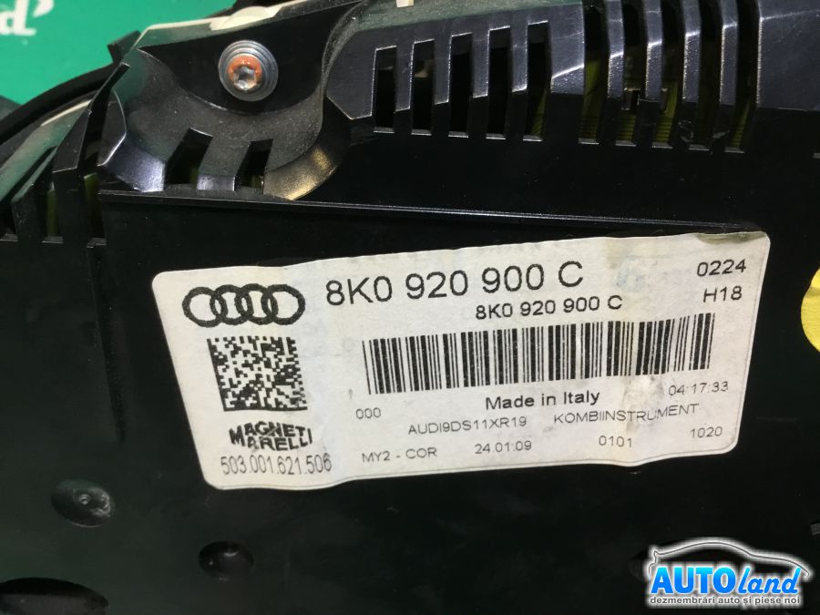 Ceas Bord AUDI A4 (8K2) 2007-2025 Cod 8K0920900C