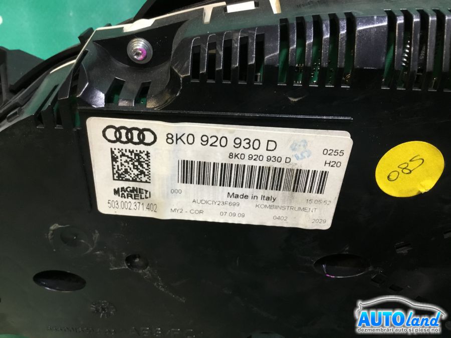 Ceas Bord AUDI A4 (8K2) 2007-2025 Cod 8K0920930D