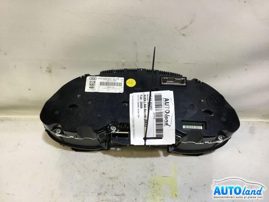 Ceas Bord AUDI A4 Avant (8K5) 2008-2025 Cod 8K0920930G