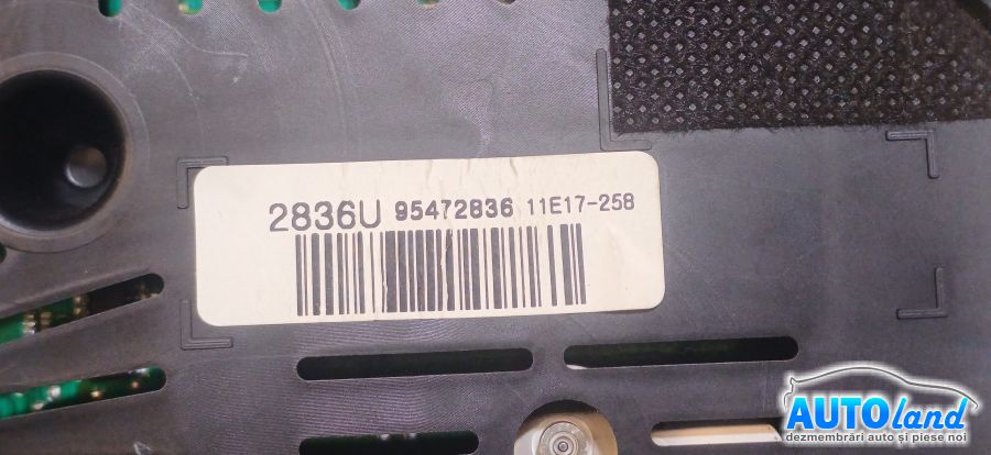 Ceas Bord CHEVROLET CRUZE 2000-2025 Cod 95472836