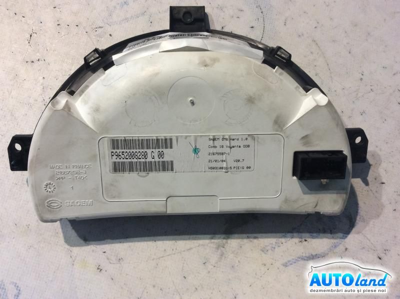 Ceas Bord CITROEN C3 (FC_) 2002-2025 Cod 9652008280