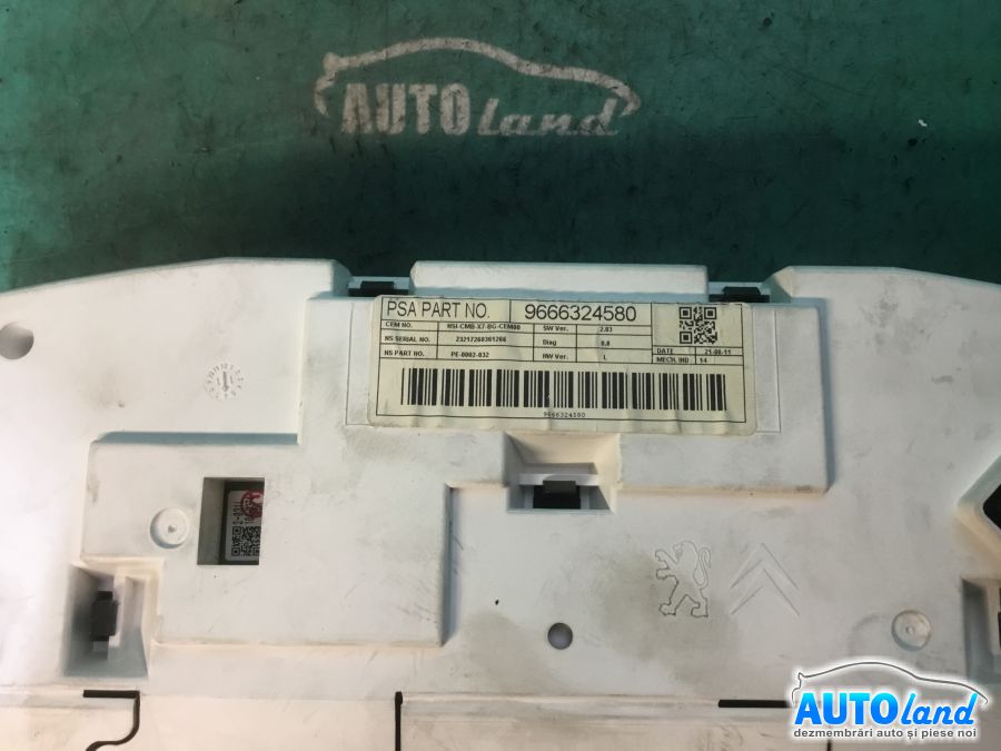 Ceas Bord CITROEN C5 (RD_) 2008-2025 Cod 9666324580