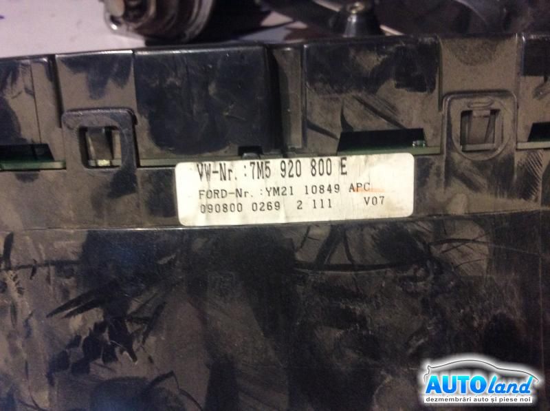 Ceas Bord FORD GALAXY (WGR) 2000-2006 Cod 7M5920800E