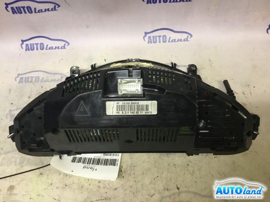 Ceas Bord MERCEDES-BENZ E-CLASS (W211) 2002-2008 Cod A2115406011