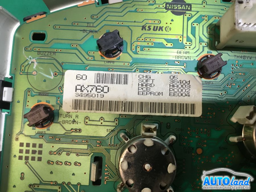 Ceas Bord NISSAN MICRA III (K12) 2003-2010 Cod AX760