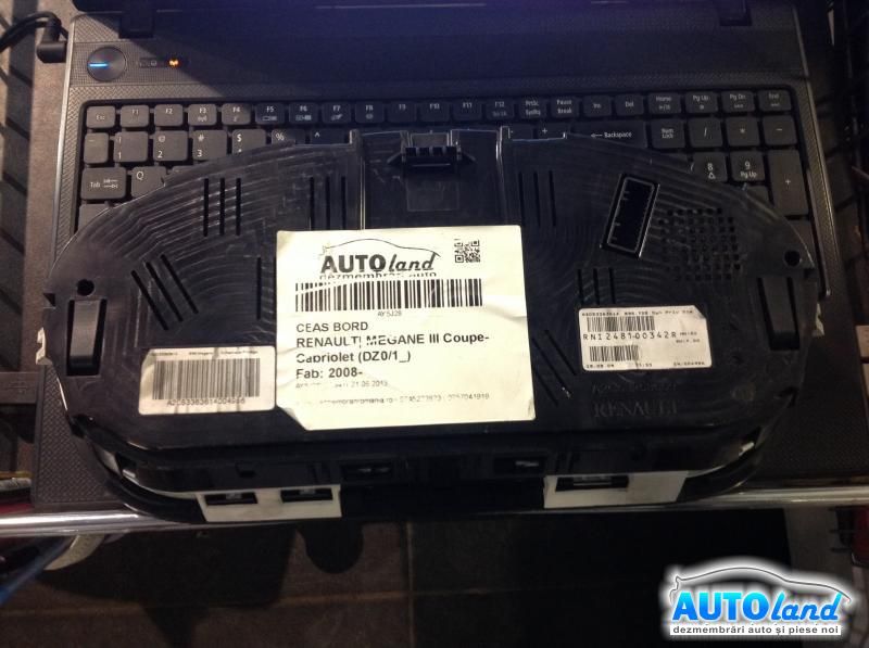 Ceas Bord RENAULT MEGANE III Coupe-Cabriolet (DZ0/1_) 2008-2025 Cod A2C53258659