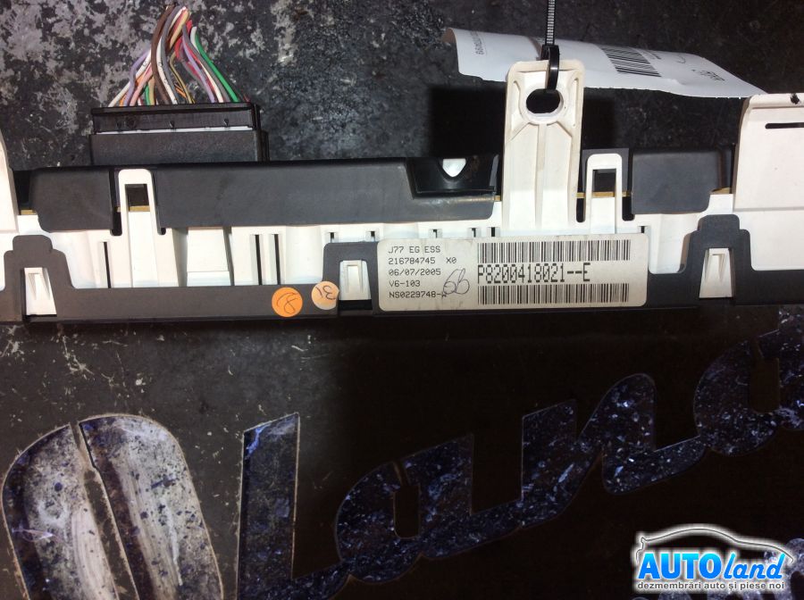 Ceas Bord RENAULT MODUS (F/JP0_) 2004-2025 Cod 8200418021