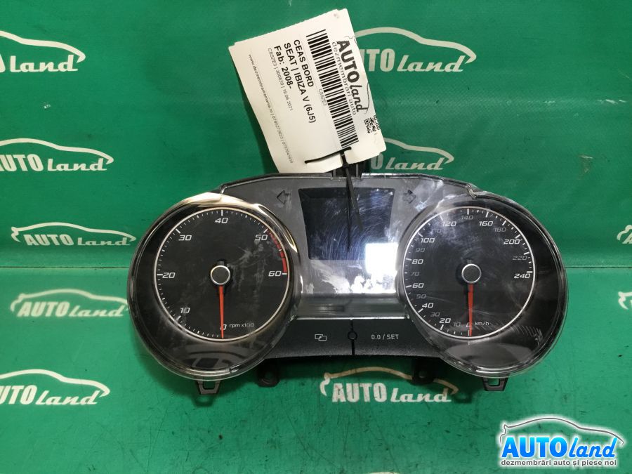 Ceas Bord SEAT IBIZA V (6J5) 2008-2025 Cod 6J0920804L