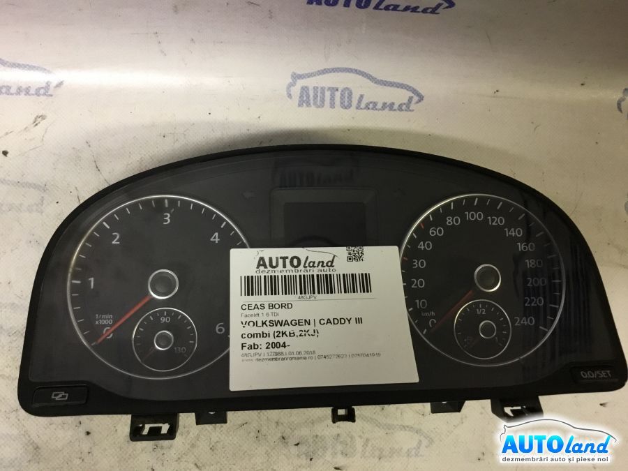Ceas Bord VOLKSWAGEN CADDY III combi (2KB,2KJ) 2004-2025 Cod 2K0920865A