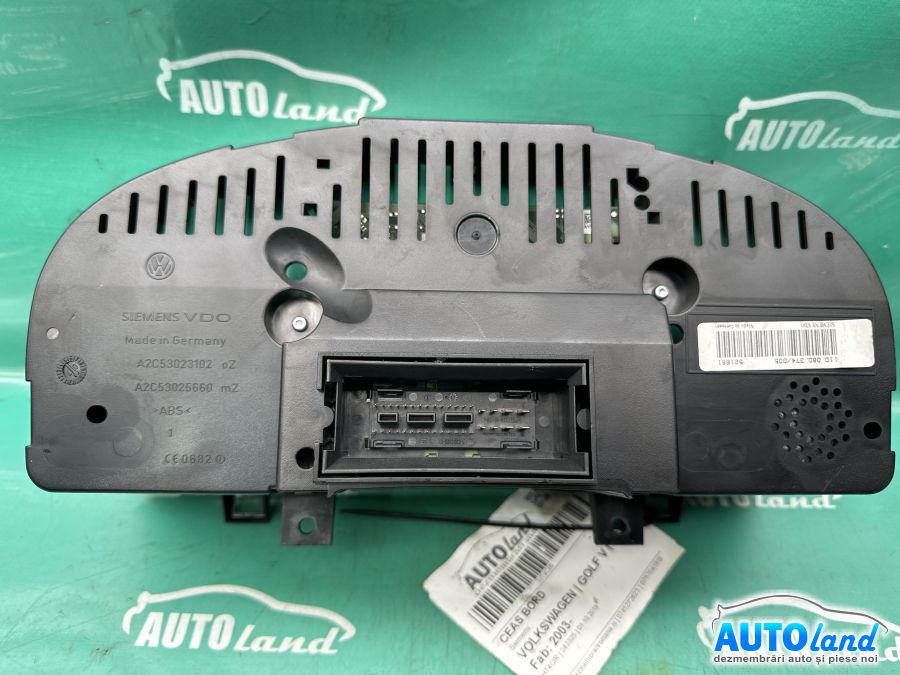 Ceas Bord VOLKSWAGEN GOLF V (1K1) 2003-2025 Cod 1K0920864B