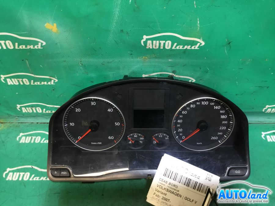 Ceas Bord VOLKSWAGEN GOLF V Variant 2007-2025 Cod 1K0920854R