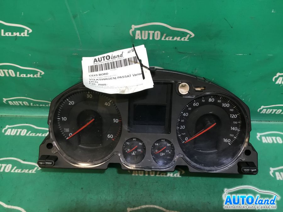 Ceas Bord VOLKSWAGEN PASSAT Variant (3C5) 2005-2025