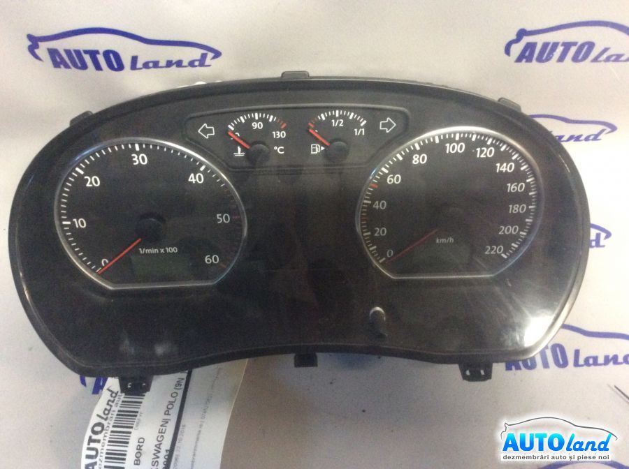 Ceas Bord VOLKSWAGEN POLO (9N_) 2001-2025 Cod 6Q0920822L