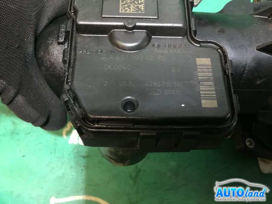 Clapeta Acceleratie MERCEDES-BENZ E-CLASS (W212) 2009-2025 Cod A6510900270