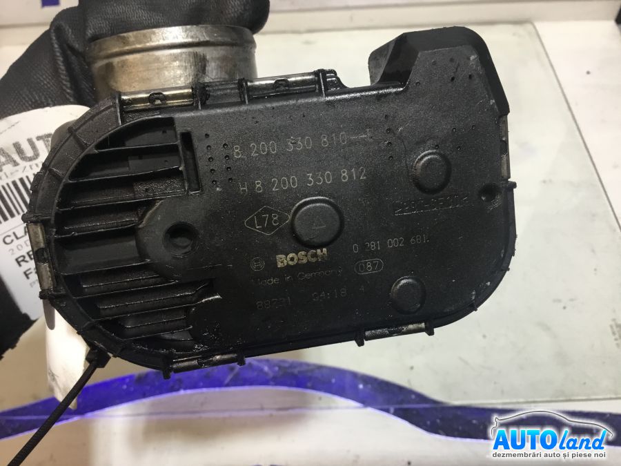 Clapeta Acceleratie RENAULT TRAFIC II bus (JL) 2001-2025 Cod 8200330810