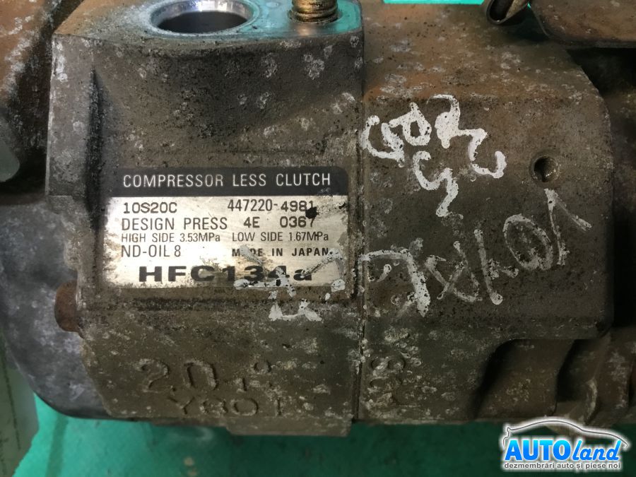 Compresor AC CHRYSLER VOYAGER III (RG) 2000-2025 Cod 4472204981