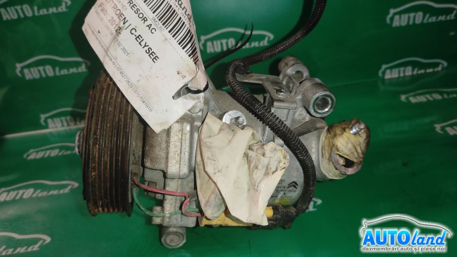 Compresor AC CITROEN C-ELYSEE 2012-2025 Cod 9814865380