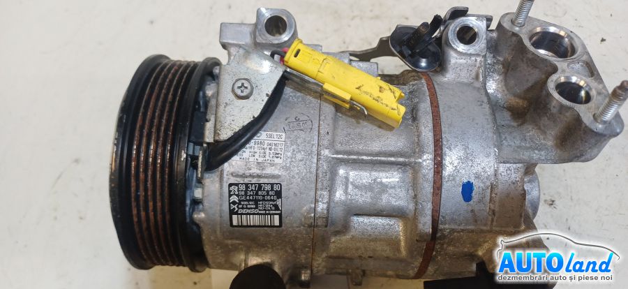Compresor AC CITROEN C3 Aircross (Phase II, 2021) 2021-2026 Cod 9834779880