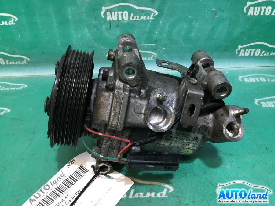 Compresor AC CITROEN C3 III (Phase I, 2016) 2016-2020 Cod 9810349980