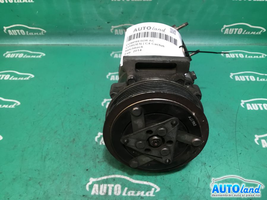 Compresor AC CITROEN C4 Cactus hatchback 2014-2025 Cod 9802555880