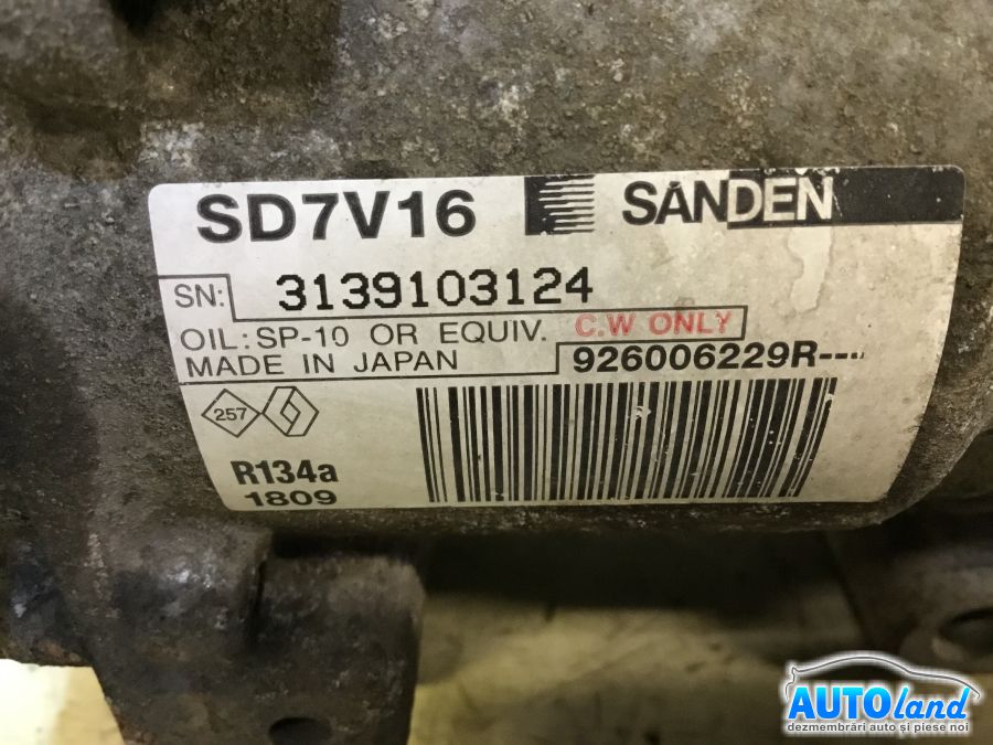 Compresor AC DACIA DUSTER 2010-2025 Cod 926006229R