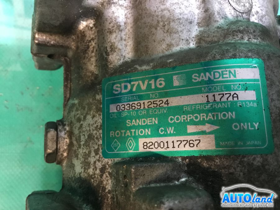 Compresor AC DACIA LOGAN (LS_) 2004-2025 Cod 820011776