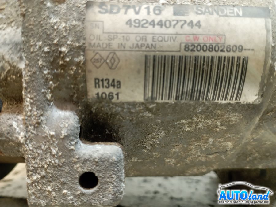Compresor AC DACIA LOGAN MCV (KS_) 2007-2026 Cod 8200802609