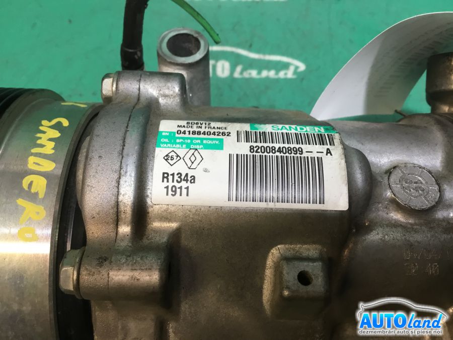 Compresor AC DACIA SANDERO 2008-2025 Cod 8200840899