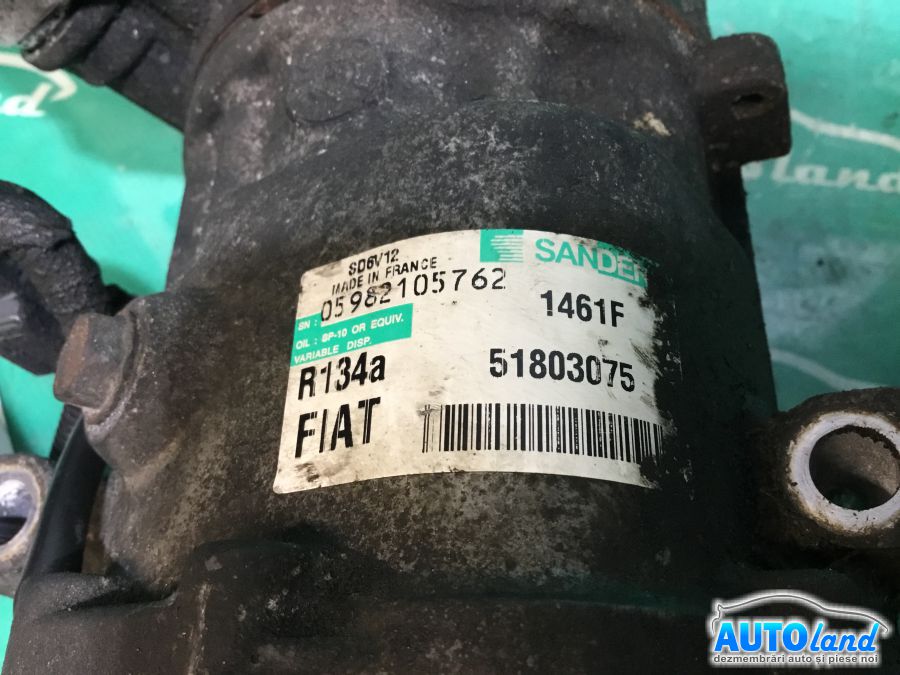 Compresor AC FIAT LINEA (323) 2007-2025 Cod 51803075