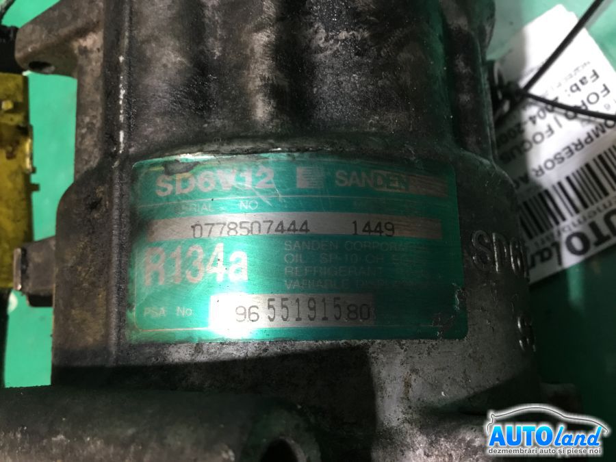 Compresor AC FORD FOCUS II (DA_) 2004-2008