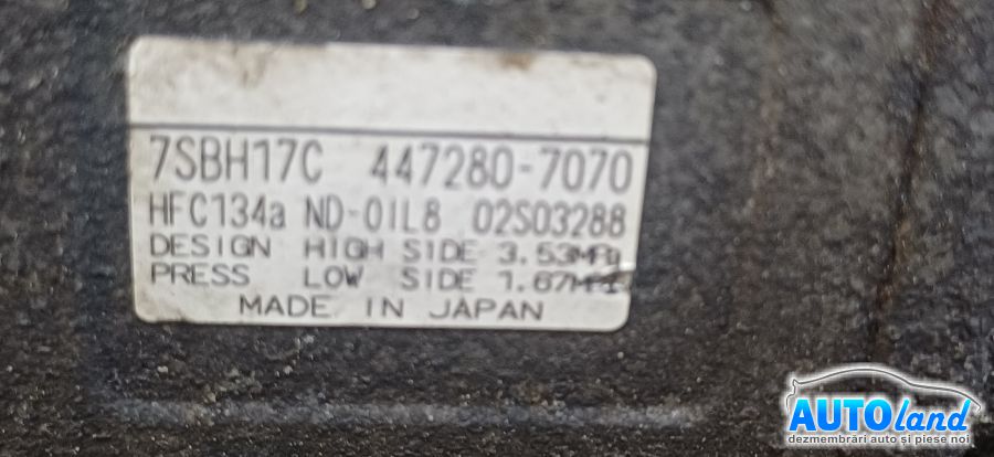 Compresor AC FORD FOCUS III 2011-2026 Cod 4472807070