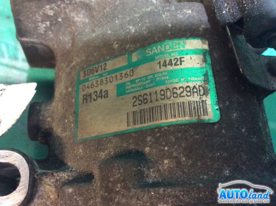 Compresor AC FORD FUSION (JU_) 2002-2025 Cod 2S619D629AD