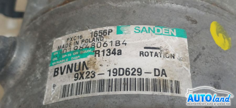 Compresor AC JAGUAR XF 2008-2026 Cod 9X2319D629DA