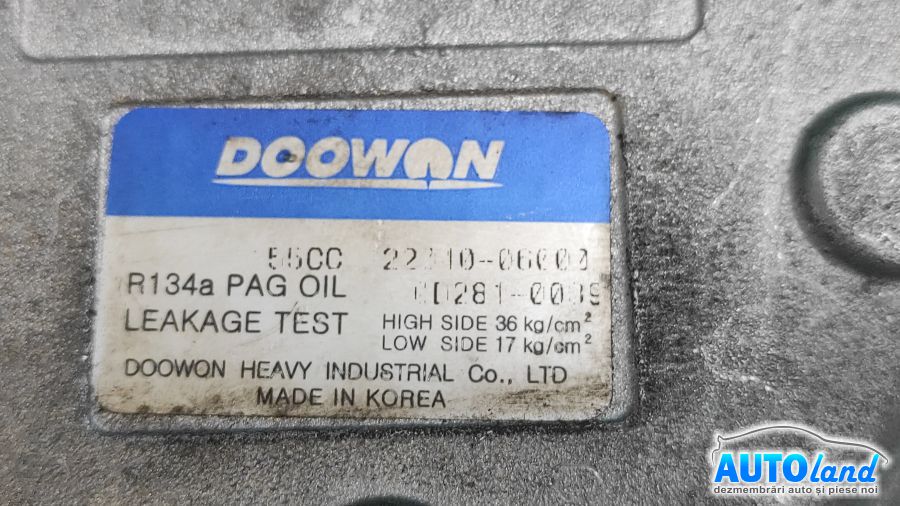 Compresor AC KIA SHUMA II (FB) 2001-2004