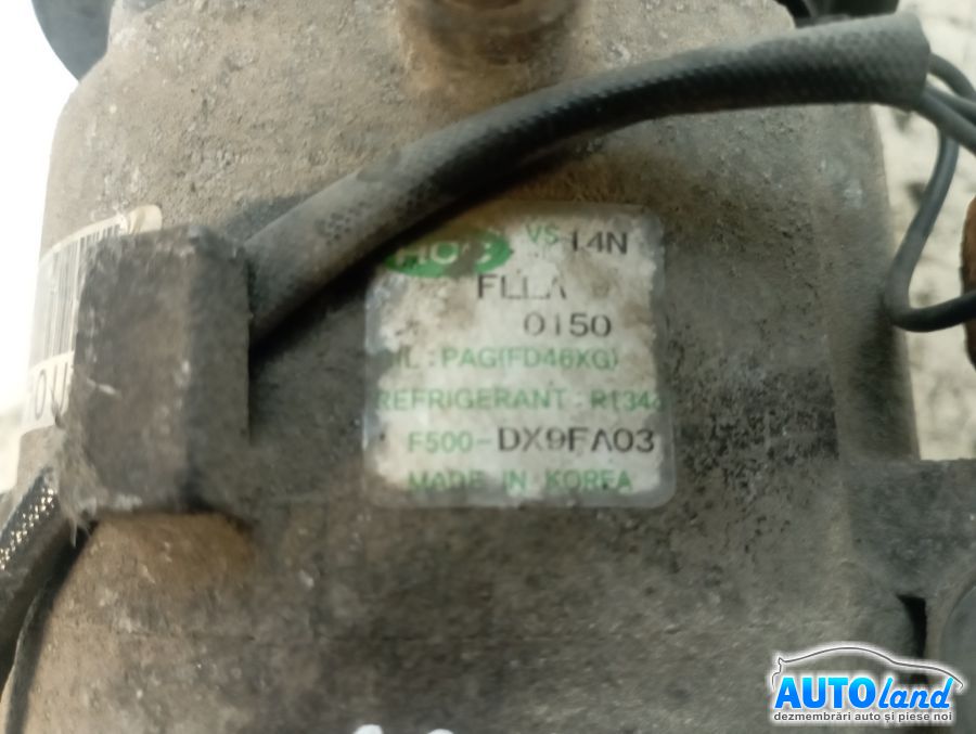 Compresor AC KIA SPORTAGE (SL) 2010-2026 Cod F500DX9FA03
