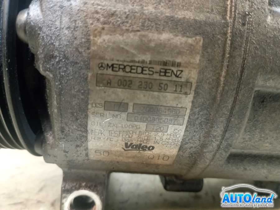 Compresor AC MERCEDES-BENZ C-CLASS T-Model (S204) 2007-2025 Cod A0022305011