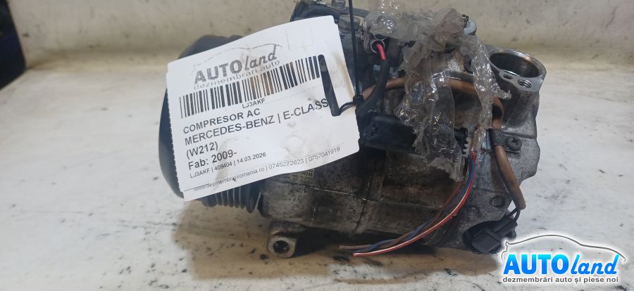 Compresor AC MERCEDES-BENZ E-CLASS (W212) 2009-2026 Cod 4472807090