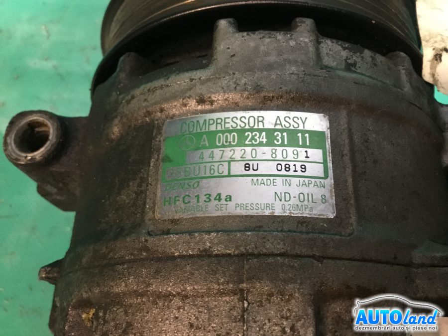 Compresor AC MERCEDES-BENZ M-CLASS (W163) 1998-2005 Cod A0002306811