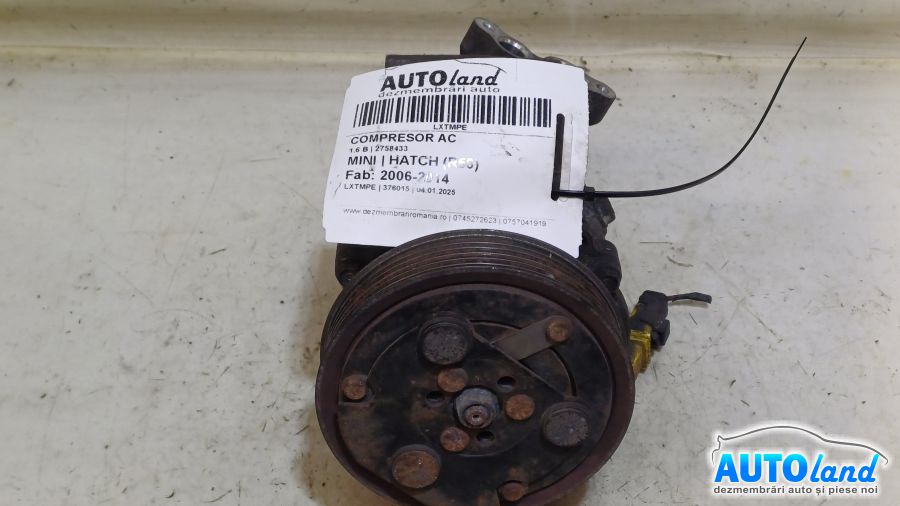 Compresor AC MINI HATCH (R56) 2006-2014 Cod 2758433